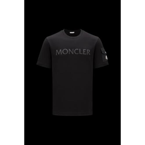 몽클레어 남성 티셔츠 A 로고 티셔츠 I20918C000088390T999