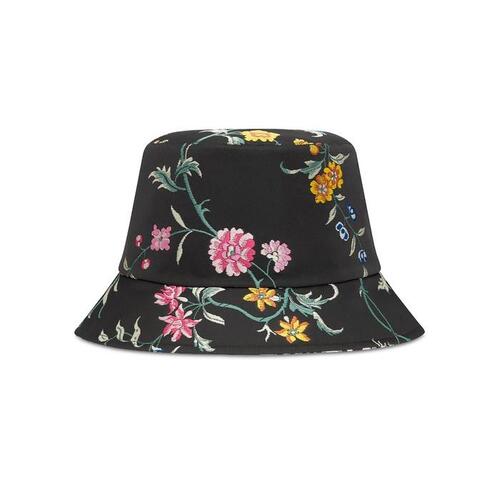 디올 여성 패션소품 DIOR 양면 꽃 장식 버킷 모자 테디 DIO46E7WBCK7531A00