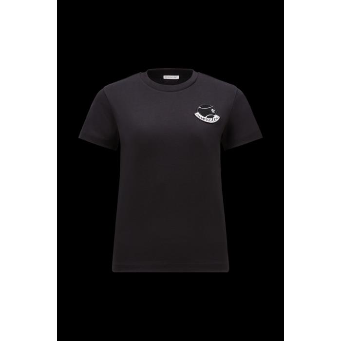 몽클레어 여성 티셔츠 MONCLER 테니스 로고 인서트 티셔츠 J10938C00005829HP999