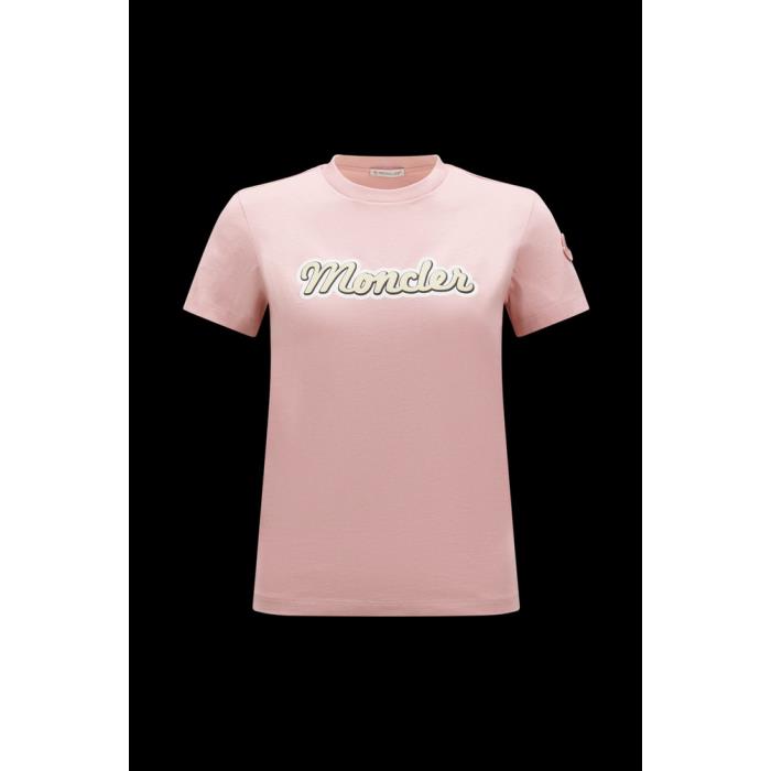 몽클레어 여성 티셔츠 MONCLER 로고 티셔츠 I20938C00011829HP523
