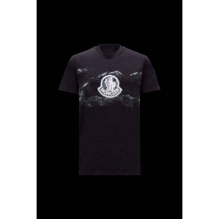 몽클레어 남성 티셔츠 MONCLER 로고 패턴 티셔츠 J10918C0005089AKK998