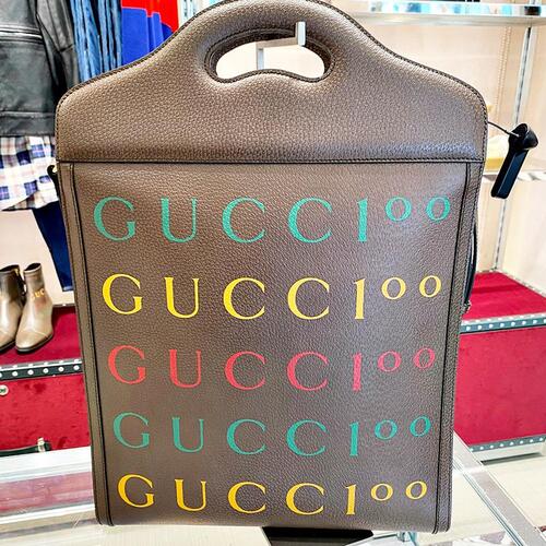 구찌 아울렛 토트백  Gucci 100 medium tote bag 676312 ULGAG