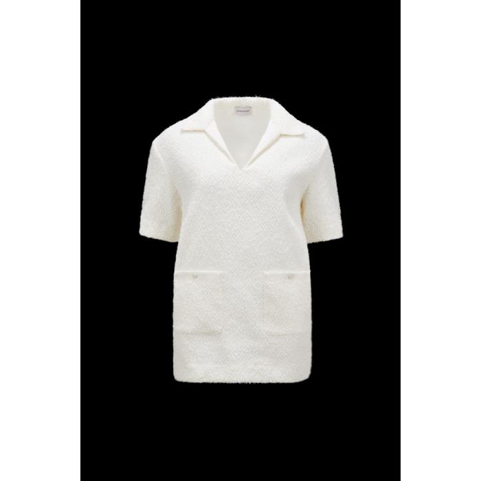 몽클레어 여성 티셔츠 MONCLER 트위드 폴로 셔츠 J10932G00012597NZ034