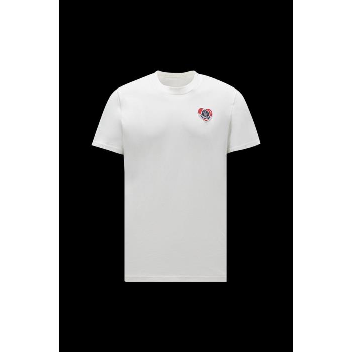 몽클레어 남성 티셔츠 MONCLER 하트 로고 티셔츠 I20918C000418390T034