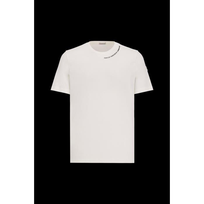 몽클레어 남성 티셔츠 MONCLER 로고 디테일 티셔츠 J10918C000448390T034