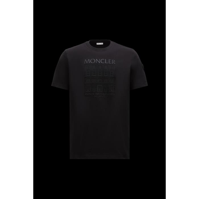몽클레어 남성 티셔츠 MONCLER 엠보싱 패턴 티셔츠 J10918C000618390T999