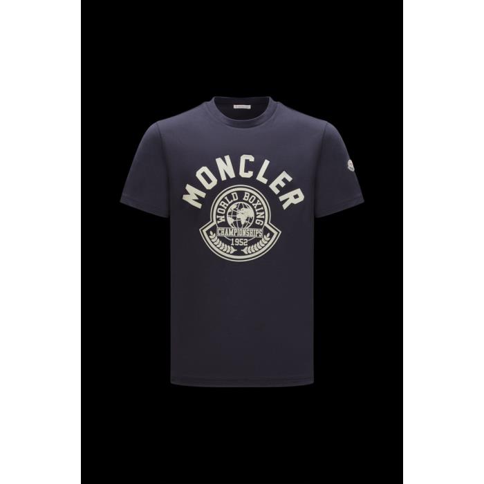몽클레어 남성 티셔츠 MONCLER 프린트 패턴 티셔츠 I20918C00022829HP778