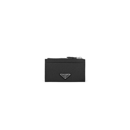 프라다 여성 지갑 PRADA 사피아노 가죽 카드 홀더 1MC026_QHH_F0632