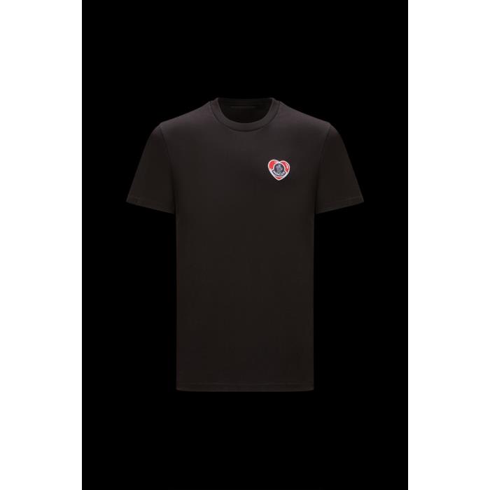 몽클레어 남성 티셔츠 MONCLER 하트 로고 티셔츠 I20918C000418390T999