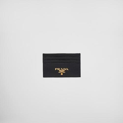 프라다 여성 지갑 PRADA 사피아노 가죽 카드 홀더 1MC025_QWA_F0002