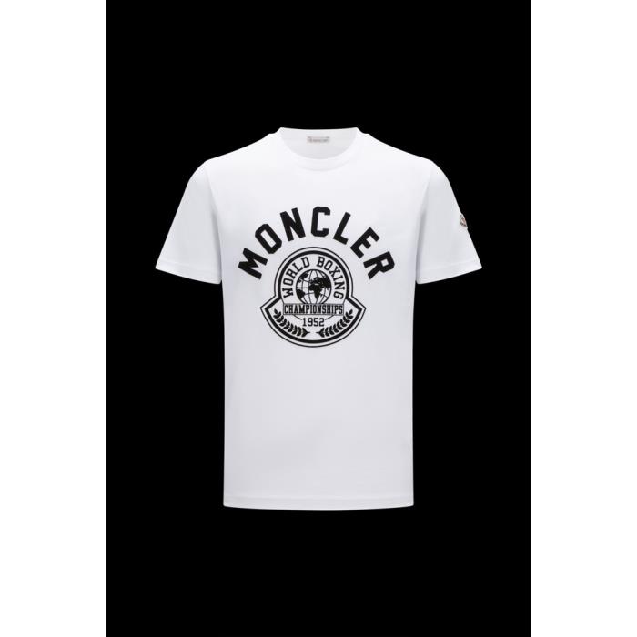 몽클레어 남성 티셔츠 MONCLER 프린트 패턴 티셔츠 I20918C00022829HP002