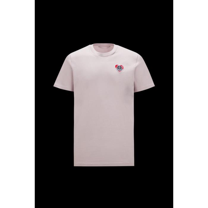 몽클레어 남성 티셔츠 MONCLER 하트 로고 티셔츠 J10918C000218390T64D
