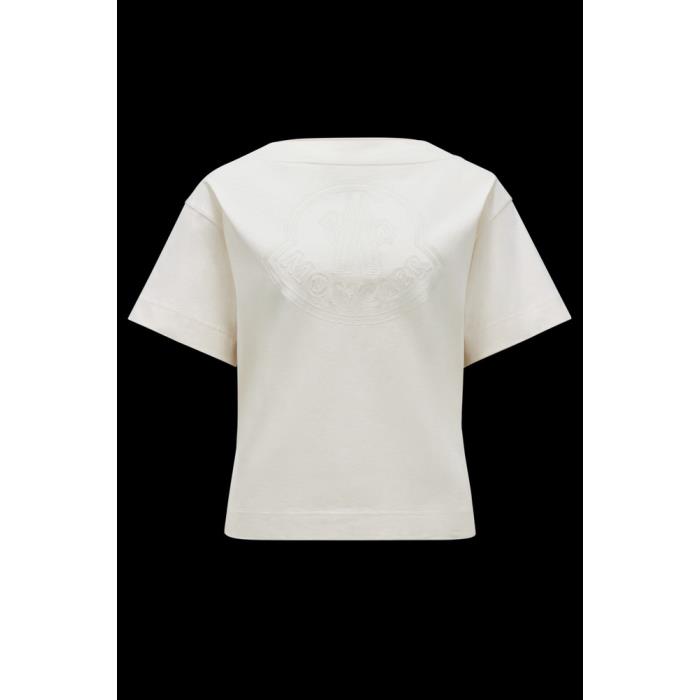 몽클레어 여성 티셔츠 MONCLER 로고 자수 티셔츠 J10938C0003289AIJ060