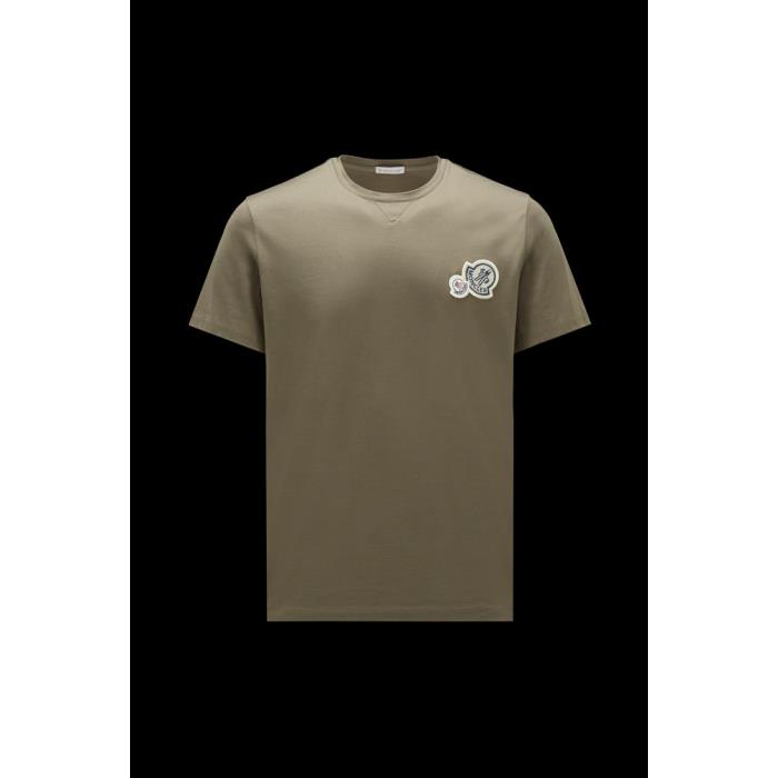 몽클레어 남성 티셔츠 MONCLER 더블 로고 인서트 티셔츠 J10918C000588390Y823