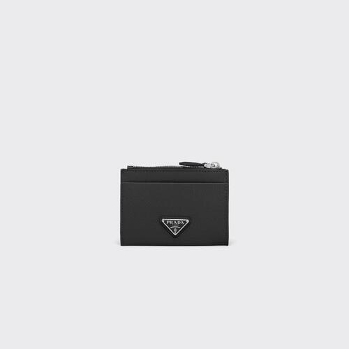 프라다 여성 지갑 사피아노 가죽 카드홀더 1MC026_QHH_F0632
