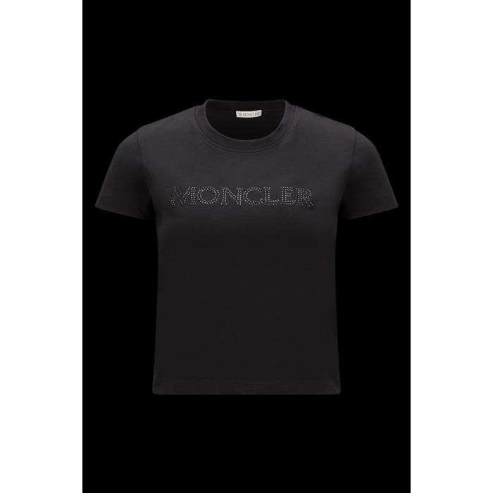 몽클레어 여성 티셔츠 MONCLER 크리스탈 로고 티셔츠 I20938C00014829HP999