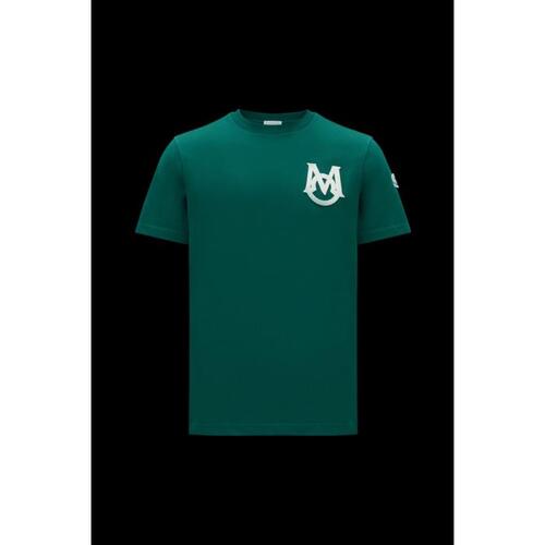 몽클레어 남성 티셔츠 모노그램 A 티셔츠 I20918C000048390T875
