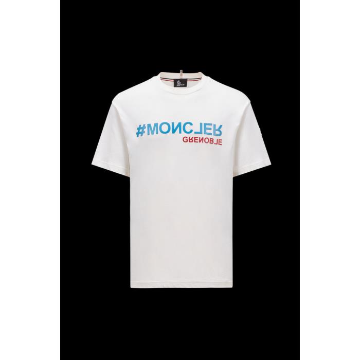 몽클레어 남성 티셔츠 MONCLER 로고 티셔츠 J10978C0000383927041