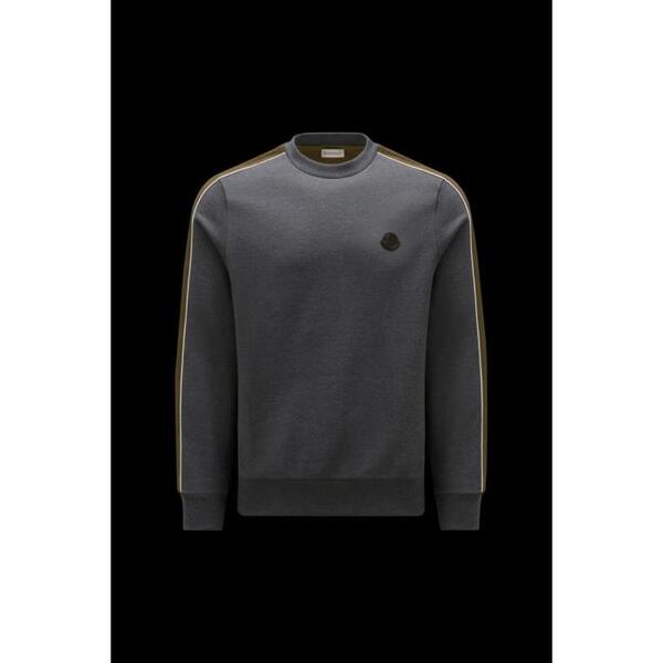 몽클레어 남성 스웨터 MONCLER 컬러 블록 스웨트셔츠 I20918G0007289A7C935