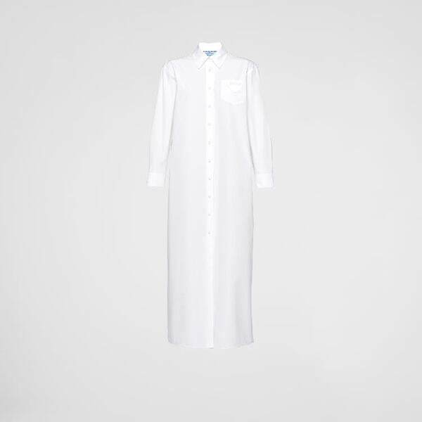 프라다 여성 원피스 PRADA 포플린 블라우스 드레스 P3K17_1XV2_F0009_S_231