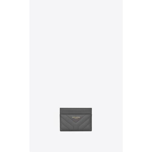 생로랑 여성 카드 명함지갑 퀼팅 처리된 가죽 조안 카드 케이스 650954DV7011112