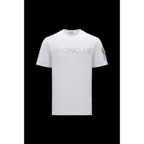 몽클레어 남성 티셔츠 A 로고 티셔츠 I20918C000088390T002