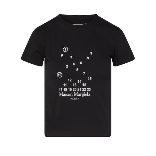 메종 마르지엘라 여성 의류 MAISON MARGIELA 로고 티셔츠 MMMK429TBCK4TAAA00