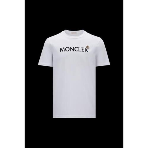 몽클레어 남성 티셔츠 로고 티셔츠 I20918C000478390T001