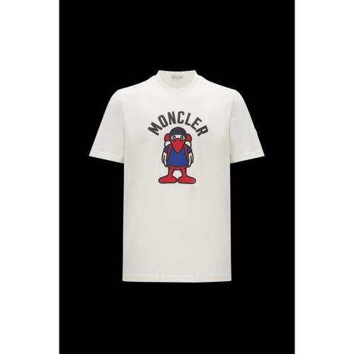 몽클레어 남성 티셔츠 MONCELR 몬덕 MONDUCK 패턴 티셔츠 I20918C000588390T032