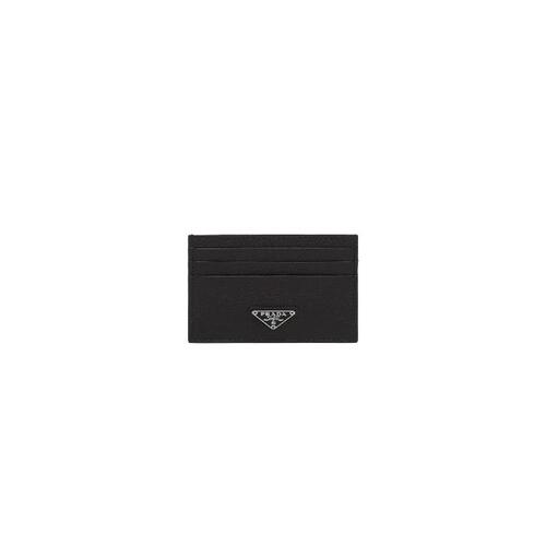 프라다 여성 지갑 PRADA 사피아노 가죽 카드 홀더 1MC025_QHH_F0632
