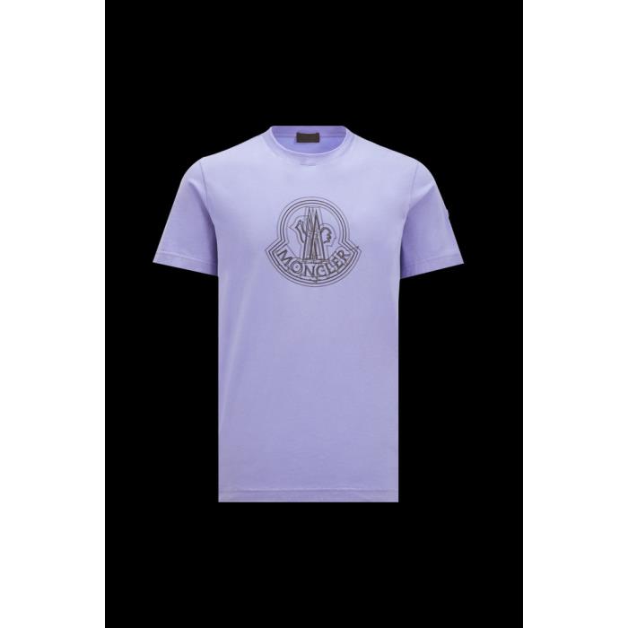 몽클레어 남성 티셔츠 MONCLER 로고 패턴 티셔츠 J10918C0002889A1760A