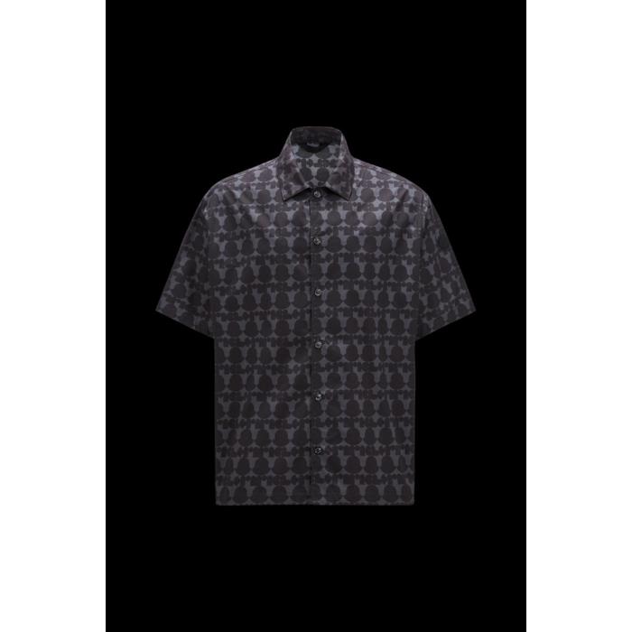 몽클레어 남성 티셔츠 MONCLER 로고 프린트 코튼 셔츠 J10912F00007597KVF99