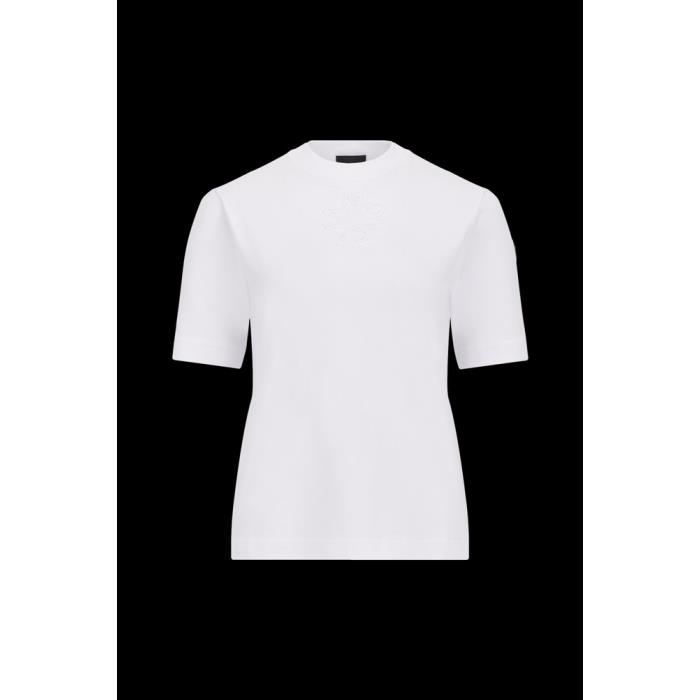 몽클레어 여성 티셔츠 MONCLER 엠보싱 로고 티셔츠 J10938C0000289A17001