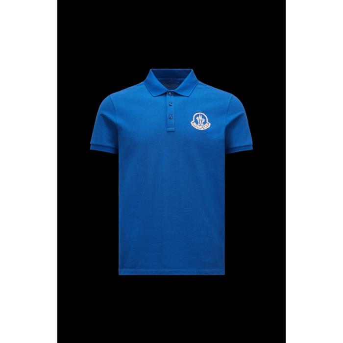 몽클레어 남성 티셔츠 MONCLER 로고 자수 폴로 셔츠 J10918A0002389A16749