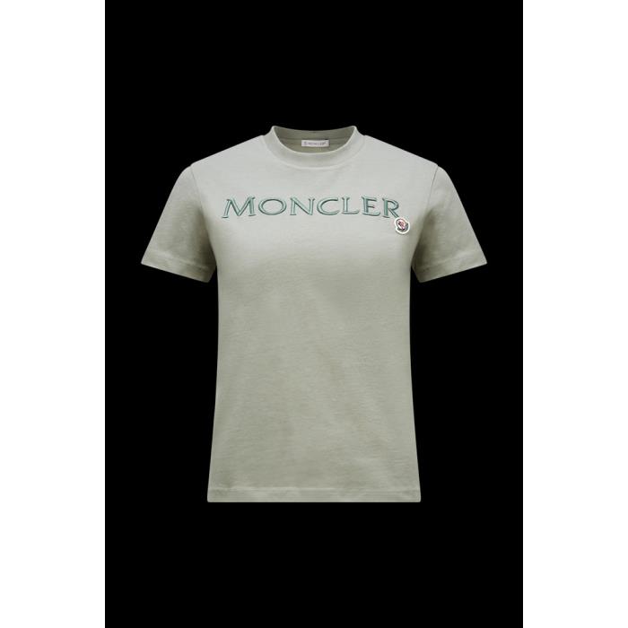 몽클레어 여성 티셔츠 MONCLER 로고 자수 티셔츠 J10938C00006829HP92G