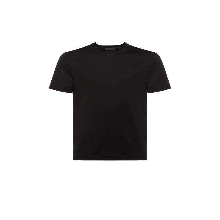 프라다 남성 티셔츠 PRADA 스트레치 코튼 티셔츠 UJM564_710_F0002_S_092