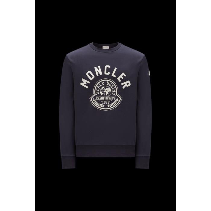 몽클레어 남성 스웨터 MONCLER 프린트 패턴 스웨트셔츠 I20918G0000989A2L778
