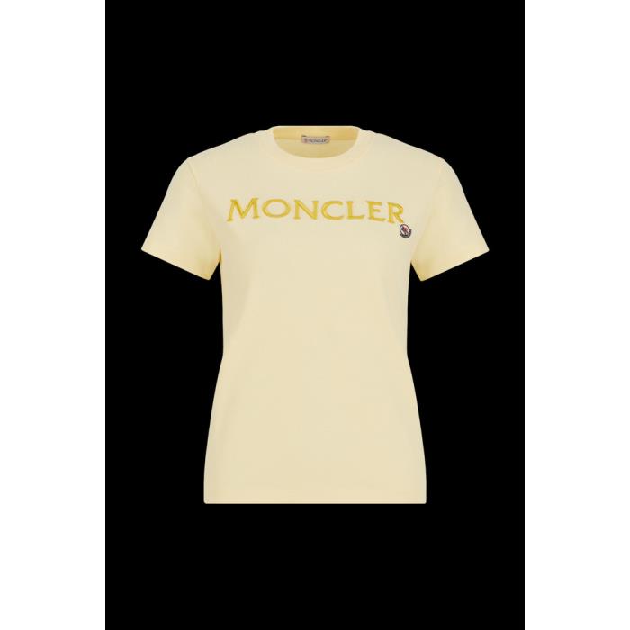 몽클레어 여성 티셔츠 MONCLER 로고 자수 티셔츠 J10938C00006829HP10W