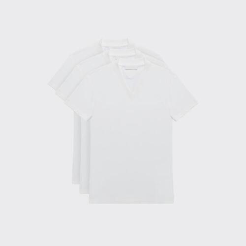 프라다 남성 티셔츠 3팩 코튼 저지 티셔츠 UJM493_ILK_F0009_S_181