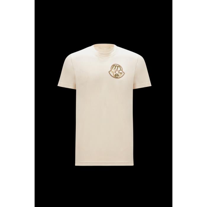 몽클레어 남성 티셔츠 MONCLER 로고 패턴 티셔츠 J10918C0004689AJS060