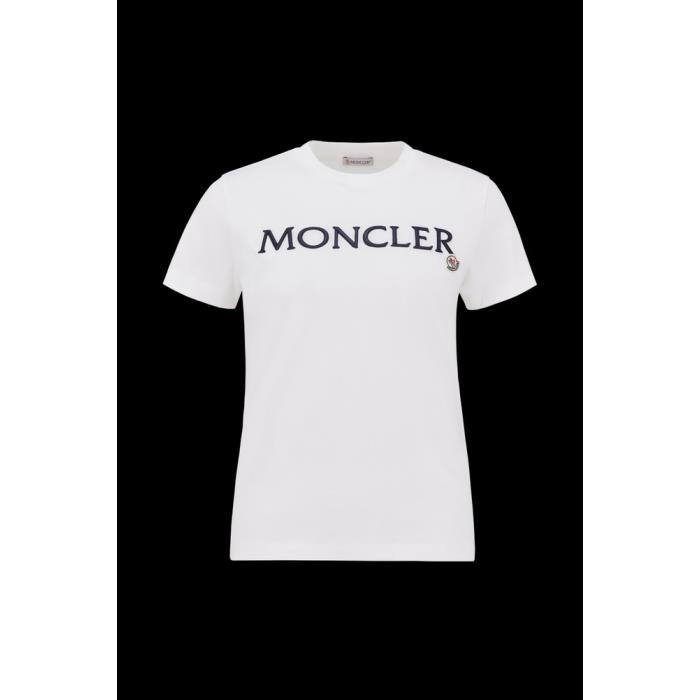 몽클레어 여성 티셔츠 MONCLER 로고 자수 티셔츠 J10938C00006829HP037