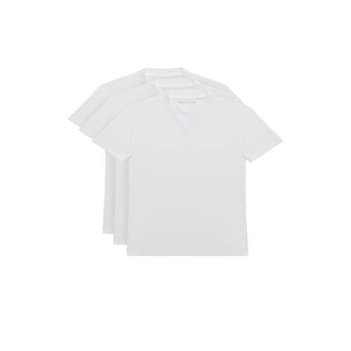 프라다 남성 티셔츠 PRADA 3팩 코튼 저지 티셔츠 UJM493_ILK_F0009_S_181